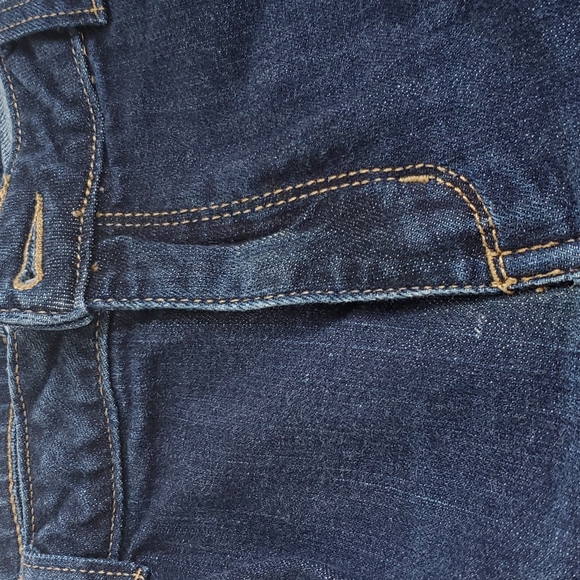 LIZ CLAIBORNE DARK BLUE JEANS SIZE 16 - Picture 5 of 8